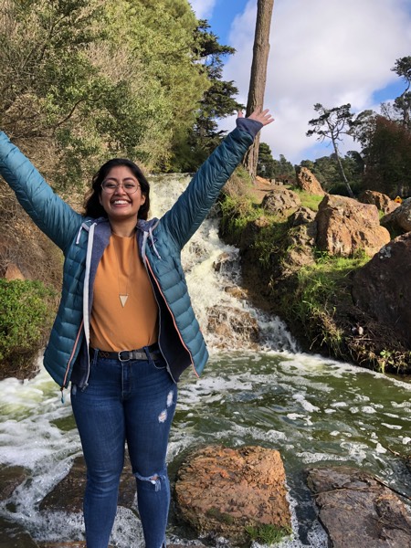 Sweta Karlekar in Golden Gate Park, San Francisco